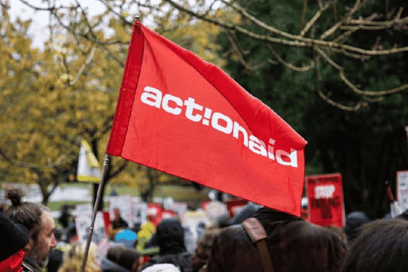 ActionAid Flag