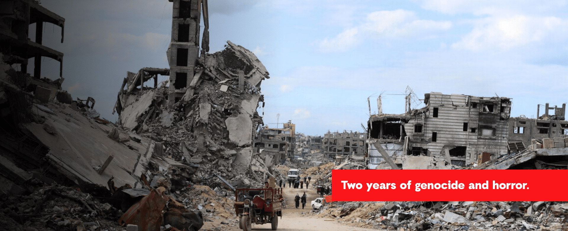 Two Years of genocide and horror in Gaza